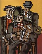 Fernard Leger Three Musician oil on canvas